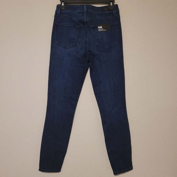 Paige Hoxton Ankle Tonal Layland Skinny Jeans Size 27 - Picture 3 of 7